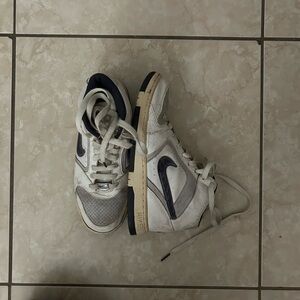 Nike Classic White and Navy Shoes